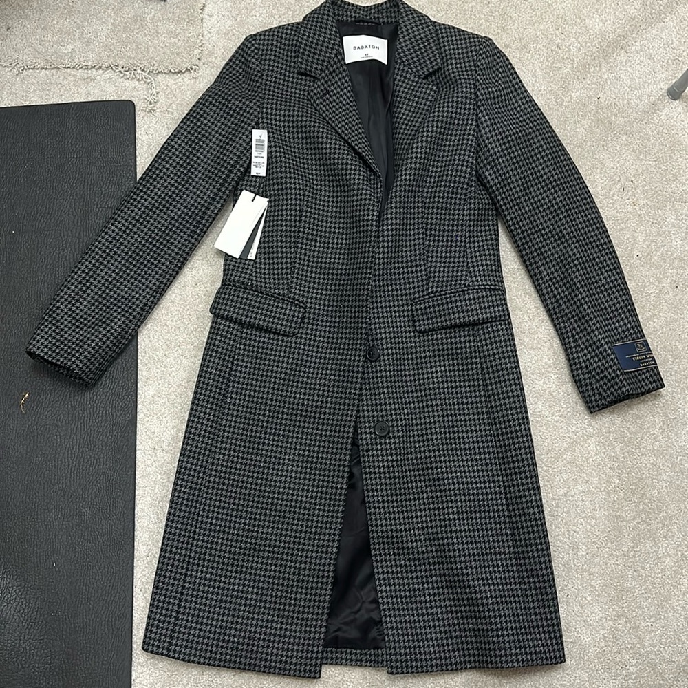 BNWOT BABATON Hartford Wool Coat